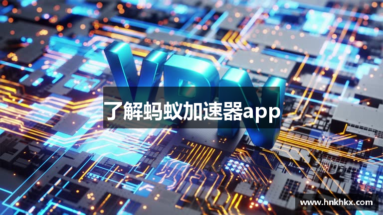 了解蚂蚁加速器app